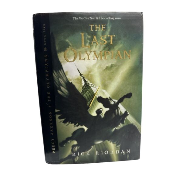 First Edition Hardcover - The Last Olympian (Percy Jackson 5) by Rick Riordan - Picture 1 of 5
